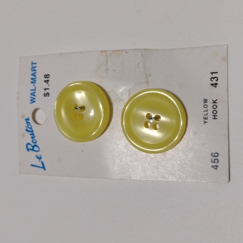$2 Add-on Round Large Buttons Le Bouton 456